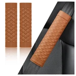2pcs Car Seat Belt Cover Pad,soft Leather Seatbelt 9.05x2.36x0.4 Inch, Brown. Fixed Price $10.52.