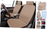 X Autohaux Car Seat Covers For Front All-season Use Breathable Coffee. Fixed Price $49.50.