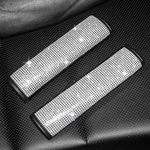 Bling Seat Belt Shoulder Pads, Cover Pad,crystal Car Seatbelt Cover.... Fixed Price $21.19.