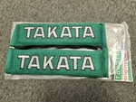 Takata Green Seat Belt Cover Harness Shoulder Pads Suits Jdm Honda Mazda Toyota. Fixed Price $32.17.
