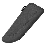 Italian Alcantara Style Fur Car Elbow Rest Pad - Universal Black Line Left. Fixed Price $36.47.