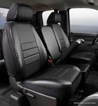Fia Sl67-35 Blk/blk Leatherlite Front Seat Cover For 2015-2025 Ford F-150. Fixed Price $379.50.