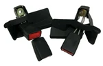 2004-08 Audi A4 Fwd Rear Complete Seat Belt Buckle Set Of 2 Black Oem 8e0857798a. Fixed Price $27.13.
