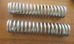 1978 - 1981 Honda 52401-413-003 Chrome Rear Shock Spring Hawk Hondamatic Nos. Fixed Price $125.00.