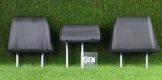 Toyota Rav4 2019-2023 Rear Seats 2nd Row Headrests 3pcs Leather Used: Fits. Fixed Price $394.95.