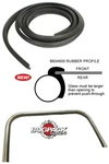 Windshield Rubber For Chassis, 12 Ft. - Vw Dune Buggy Baja Empi Bugpack B604900. Fixed Price $54.95.