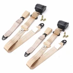 For All Nissan Beige Pair Back Restraint Belts Daily Comfort. Fixed Price $115.99.