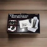 New Unused Netami 25-0045 Black 4 Point Cam Lock Seat Belt Harness - Fast Ship. Fixed Price $44.49.