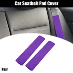 1 Pair Car Seat Belt Protector Pads Shoulder Strap Seatbelt Soft Cover Purple. Fixed Price $14.04.