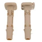 2 Pcs Car Seat Headrest Guide Insert Tube Plastic Headrests Cover Front. Fixed Price $15.88.
