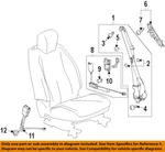 Gm Oem 10-17 Equinox Restraint Systems Front Seat Belts-belt Retractor 19355803. Fixed Price $291.17.