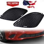 Pair Front Bumper Fog Light Cover Grill X For Mercedes Benz W117 Cla 2014-2016. Fixed Price $17.35.
