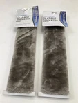 (2) Pilot Sb-1007-dg-f Faux Sheepskin Seat Belt Shoulder Pad. Fixed Price $9.86.