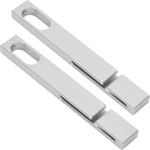 Autovic Aluminium Seatbelt Guide Holder For Mg Mgb Mgc Midget Triumph Silver. Fixed Price $56.11.